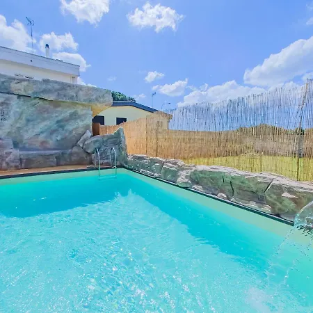 Villetta Oasi Nelle Rocce Con Piscina Privata Acquarica del Capo Exterior photo